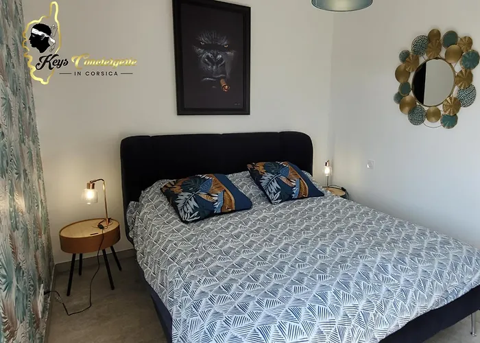 A Pinarello Corse Du Sud 4 Pers Vue * Sainte-Lucie de Porto-Vecchio